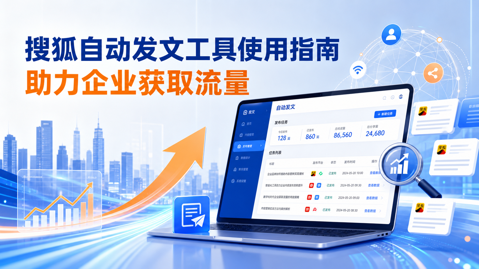 搜狐自动发文工具的使用指南：助力果洛企业获取流量